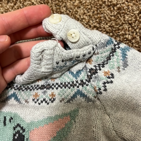 Baby Gap Din Grogu Baby Yoda 100% cotton sweater - Picture 3 of 7